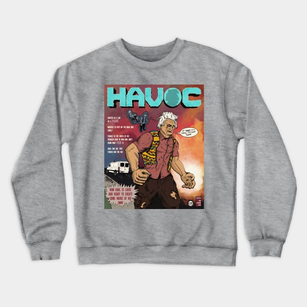 EVIL KARL HAVOC Crewneck Sweatshirt by EBDrawls